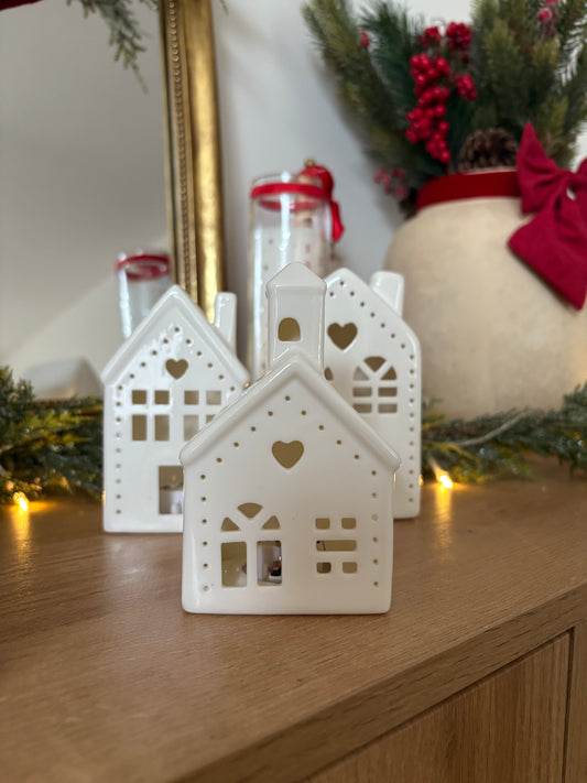 Église illuminée (11cm)