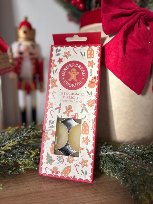 Bougies chauffe-plat parfumées – Pain d’épices (lot de 10)